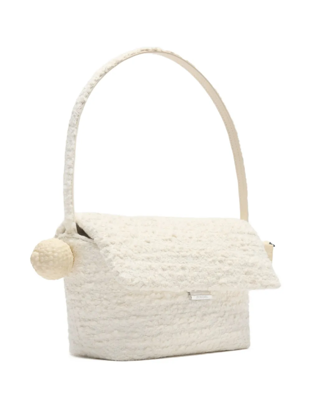 Jacquemus Le Rond Carre schoudertas Wit
