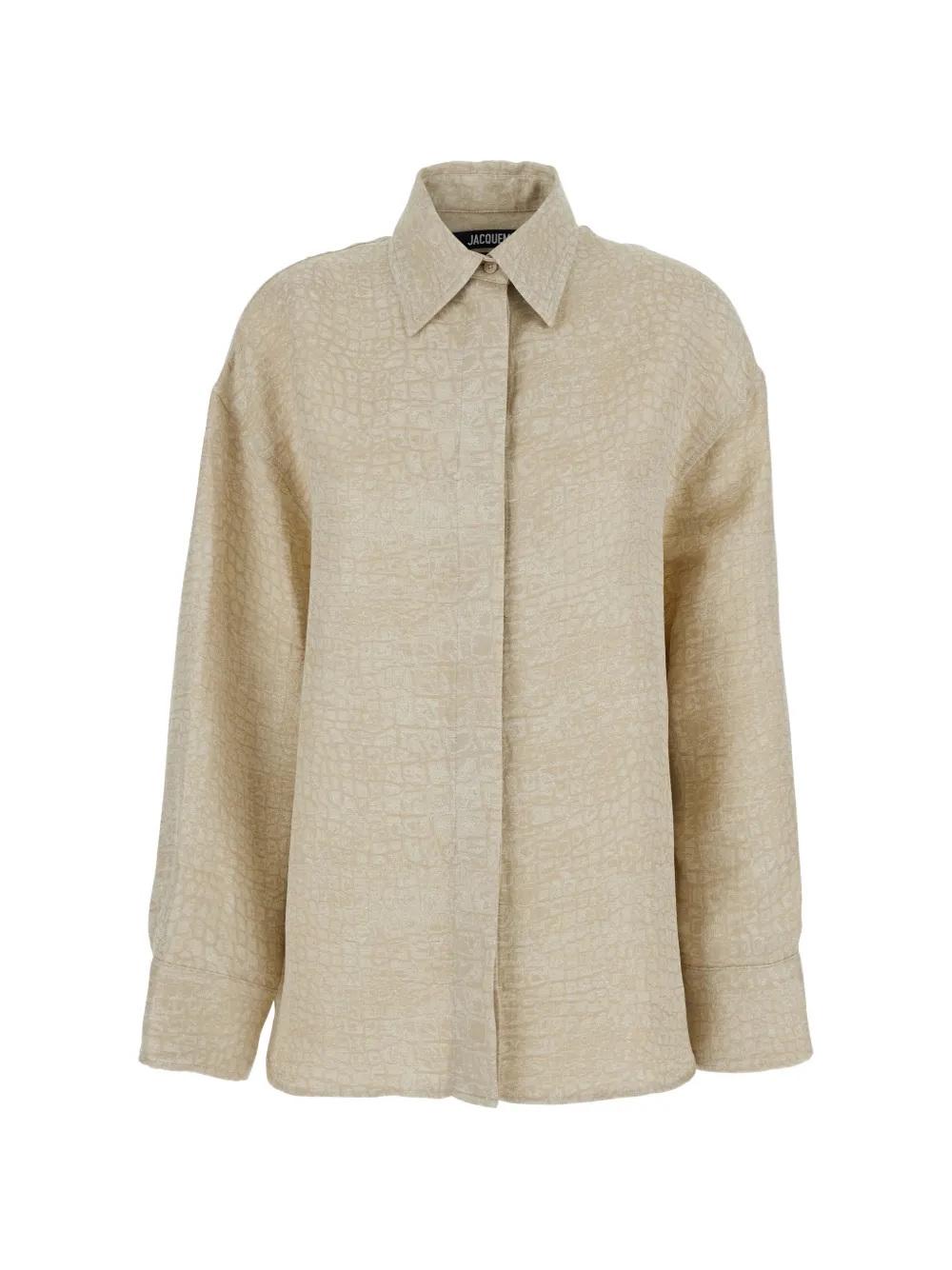 Jacquemus The Pasadena blouse Beige