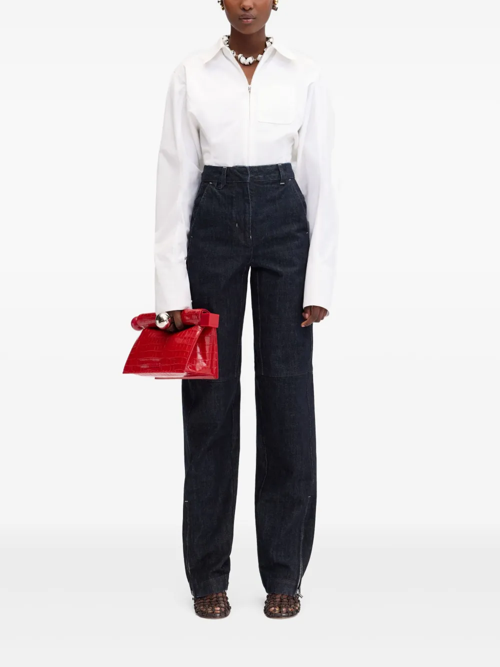 Jacquemus The de-Nîmes jeans - Blauw