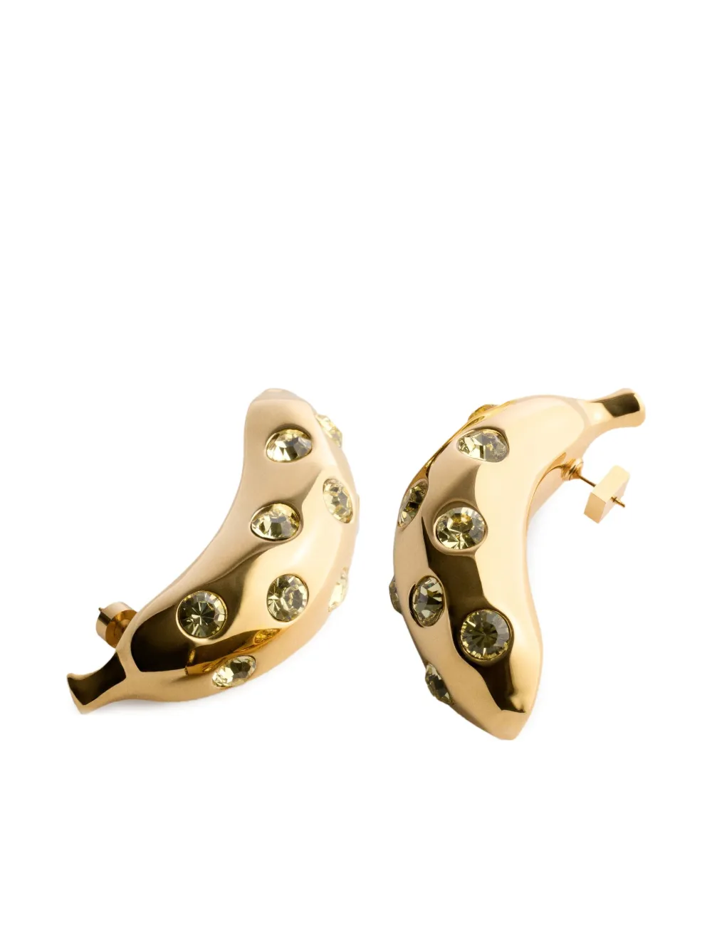 JACQUEMUS LES BOUCLES BANANES EARRINGS