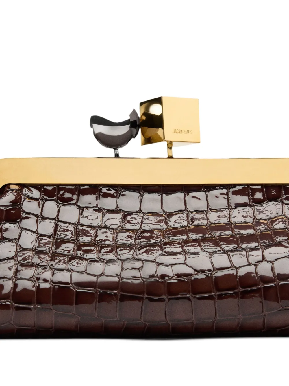 Jacquemus The Salon clutch Bruin