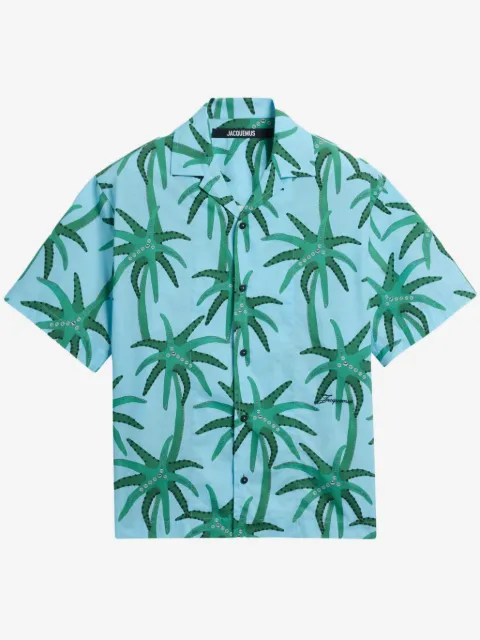 Jacquemus camisa con estampado floral