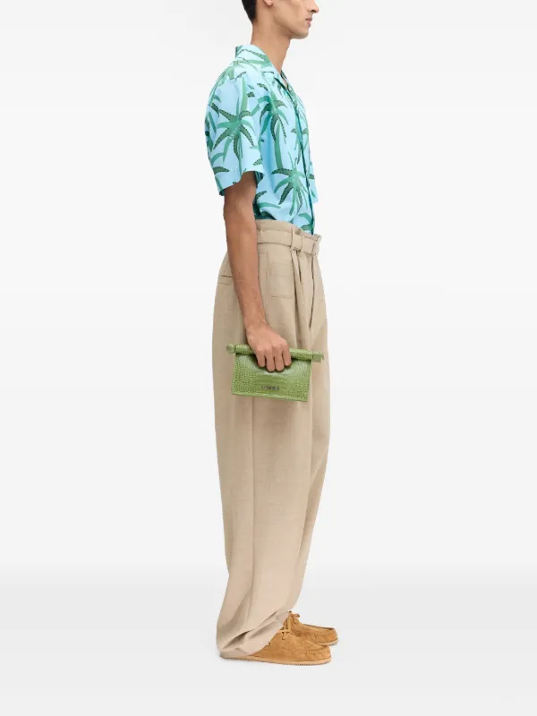 Jacquemus floral-print Shirt | Blue | FARFETCH