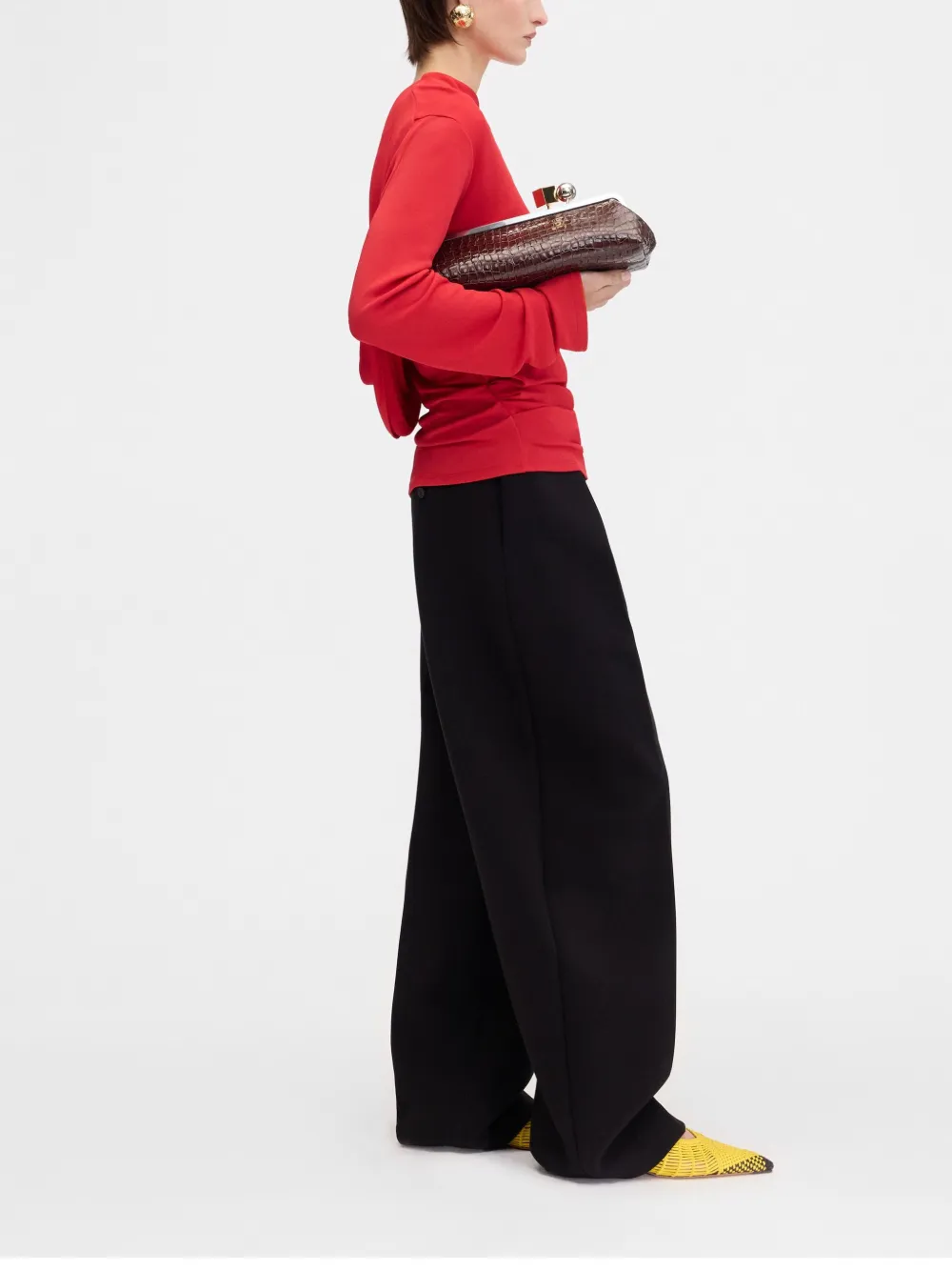 Jacquemus Top met print Rood