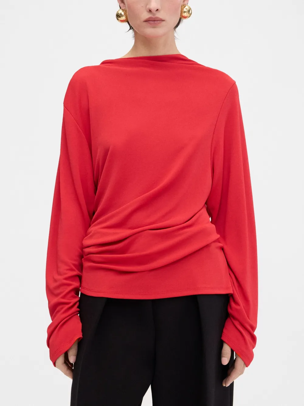 Jacquemus Top met print Rood