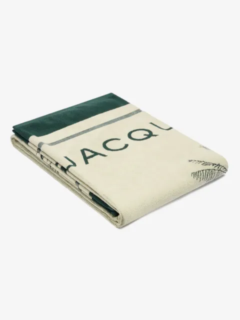 Jacquemus Strandtuch mit Jacquard-Logo