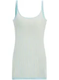 Jacquemus knitted mini dress - Blue