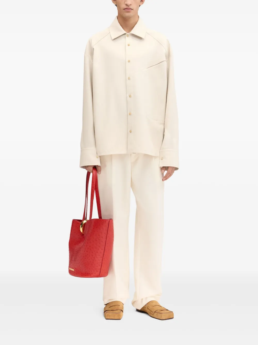 Jacquemus The Bateau overhemd - Beige