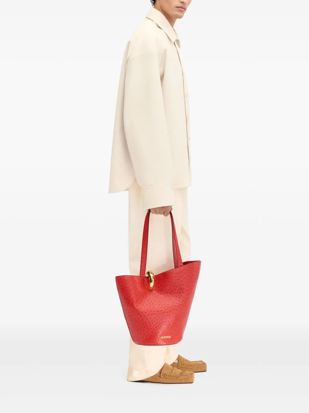 Jacquemus The Bateau overhemd Beige