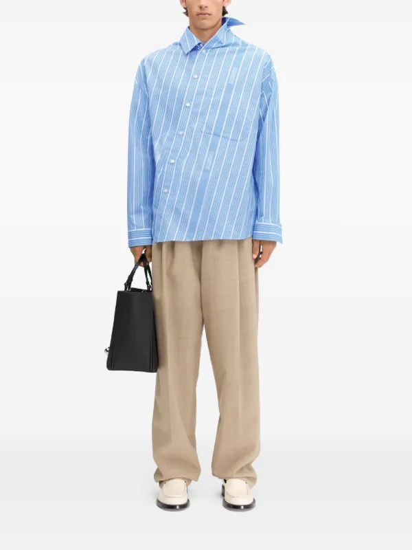 Jacquemus Le Cuadro シャツ | ブルー | FARFETCH JP