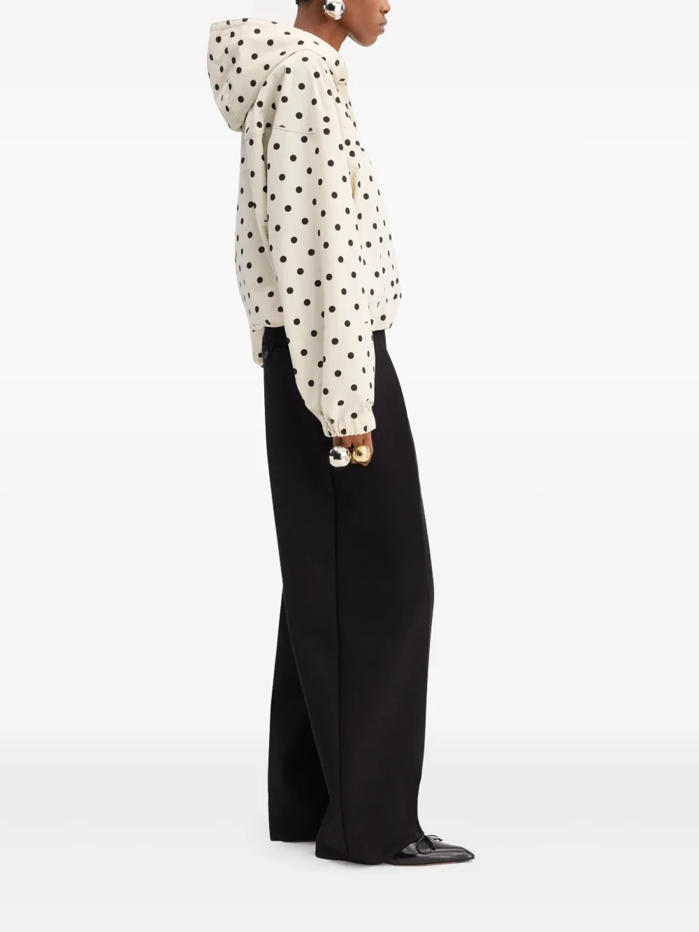 Shop Jacquemus The Bateau Jacket In White