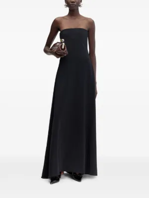 【JACQUEMUS】ジャックムス リタ ロングドレス ブラック JACQUEMUS La Robe Rita Longue in Black | FWRD