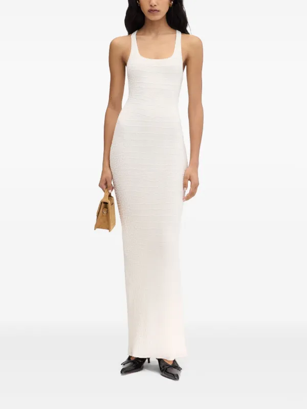 【関税&送料込み】Jacquemus The Scala Long Dress Jacquemus The Scala Maxi Dress | White | FARFETCH