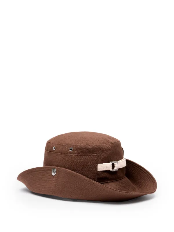 【JACQUEMUS】 Bob De-Nimes canvas bucket hat 27372561_57935336_600.jpg
