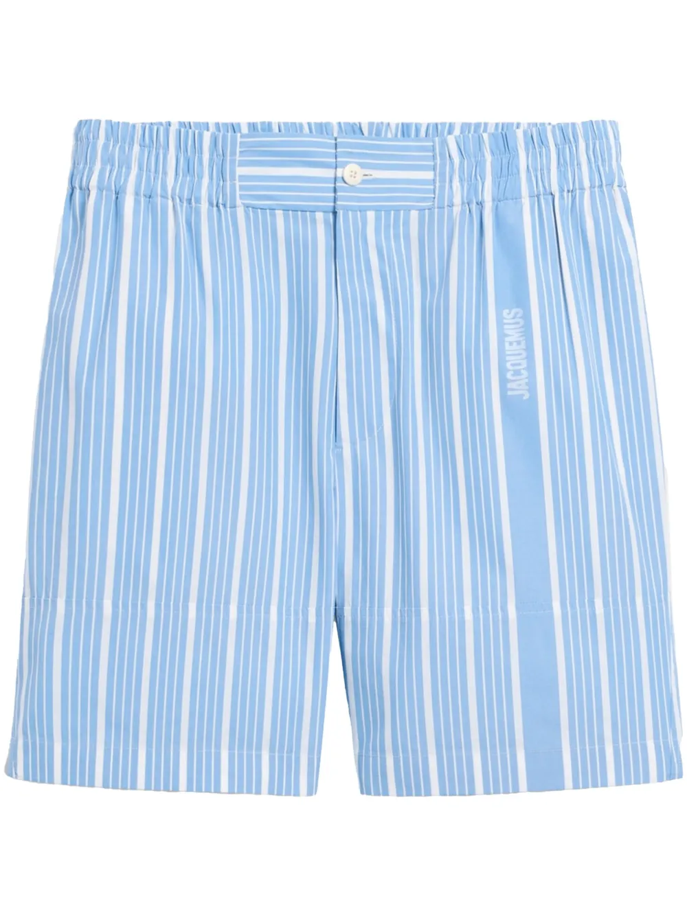 Jacquemus Gestreepte shorts Blauw