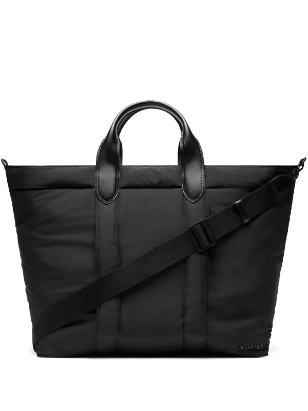 Jacquemus The Bambino Tote Bag in Black