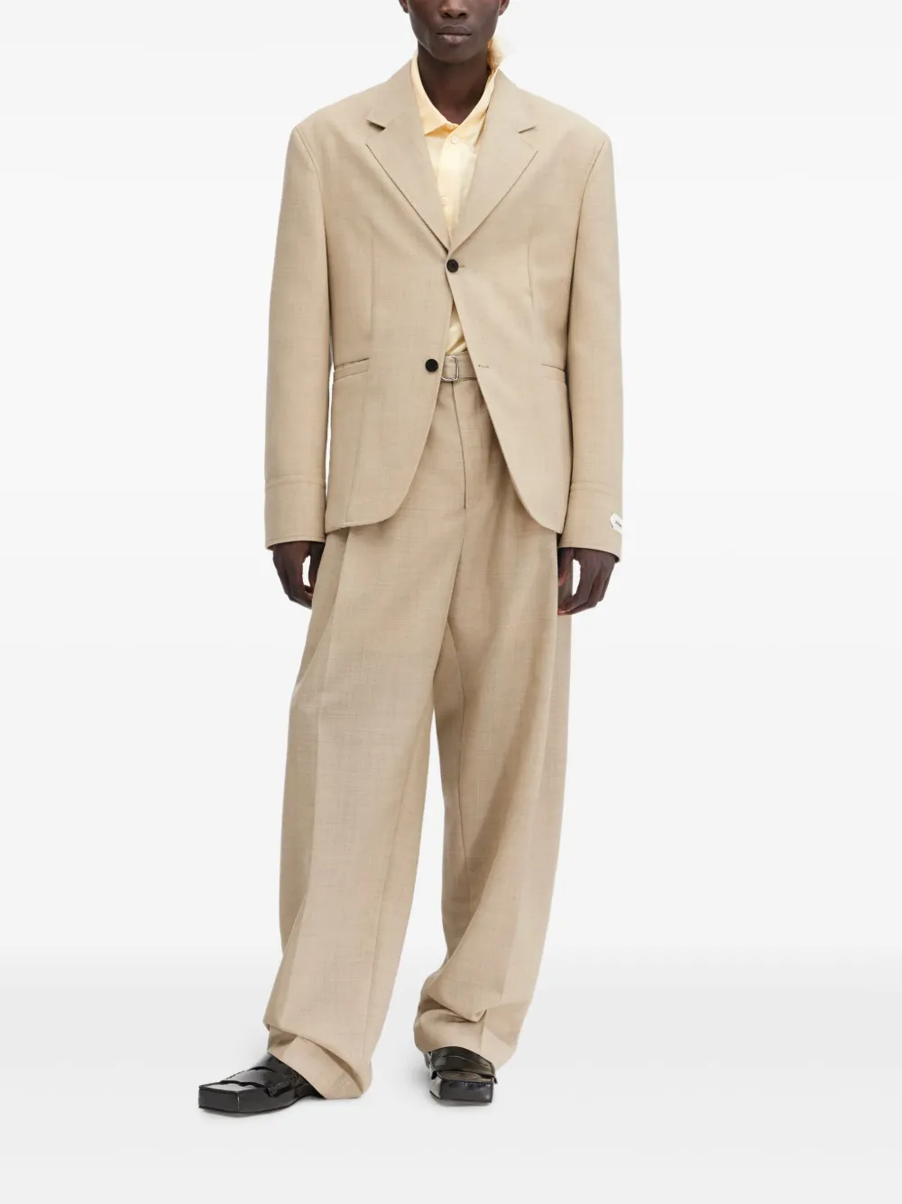 Jacquemus Canvas blazer - Beige