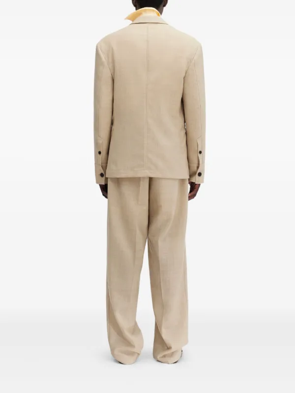 Jacquemus ル・ブルゾン・バリ キャンバスジャケット Jacquemus キャンバス ジャケット | ニュートラル | FARFETCH JP