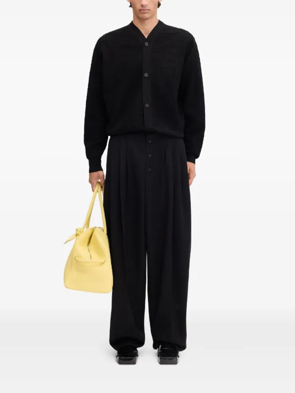 Jacquemus Fernando Trousers | Black | FARFETCH