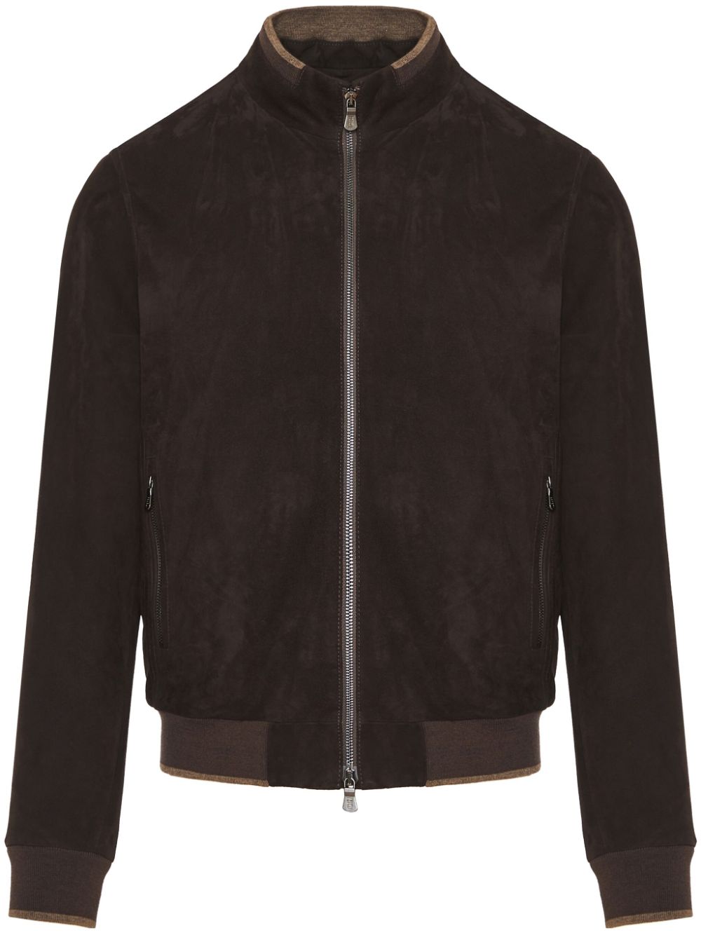 suede bomber jacket