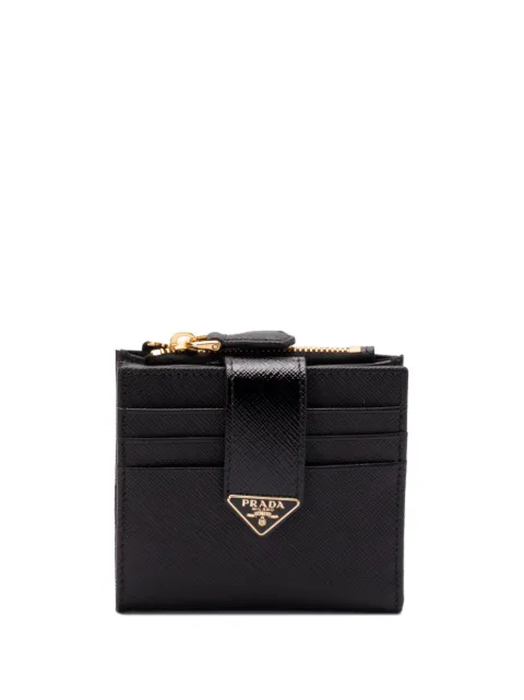 Prada leather wallet