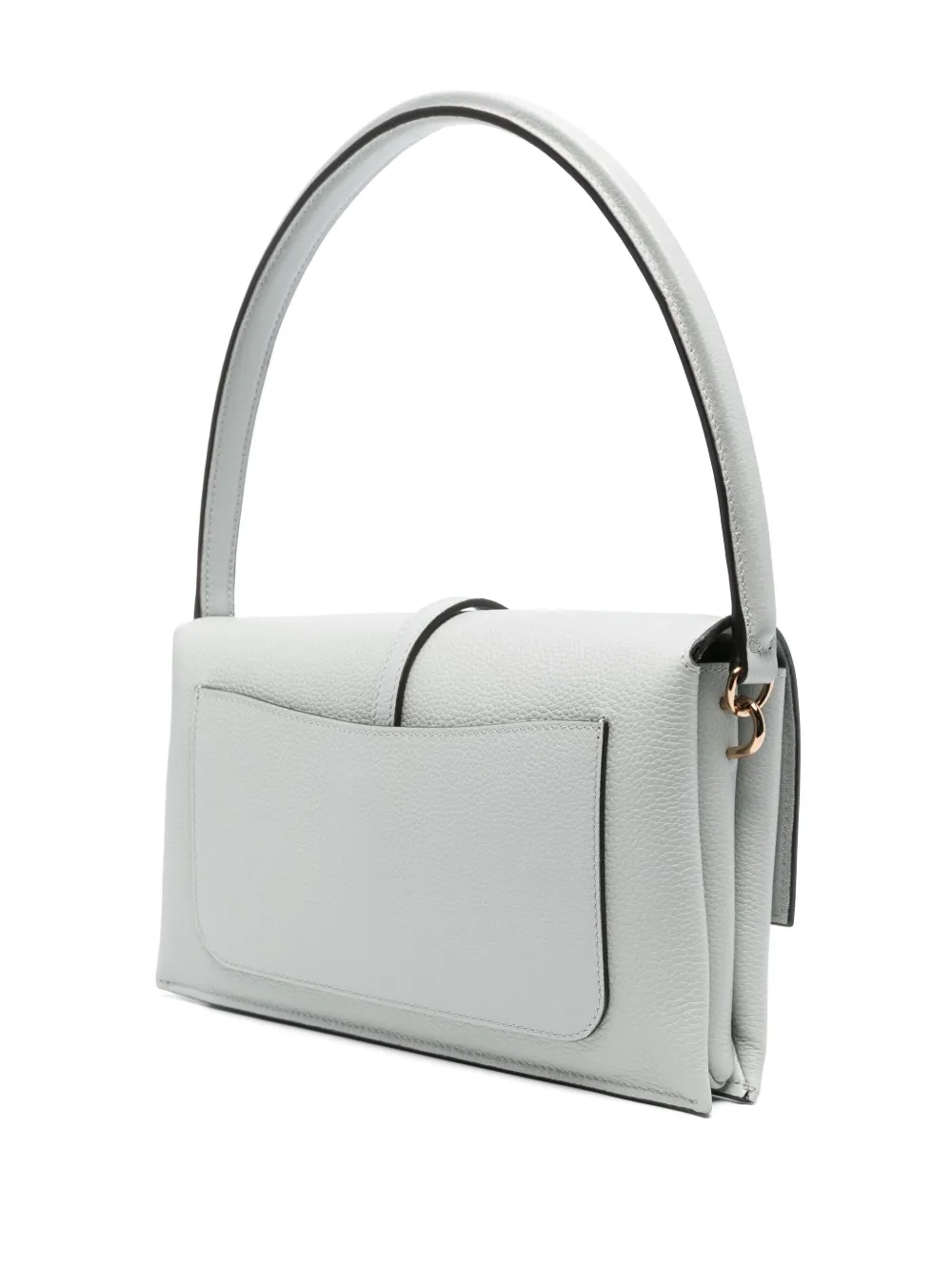 Tod's Mini T Timeless Flap Shoulder Bag In Blue