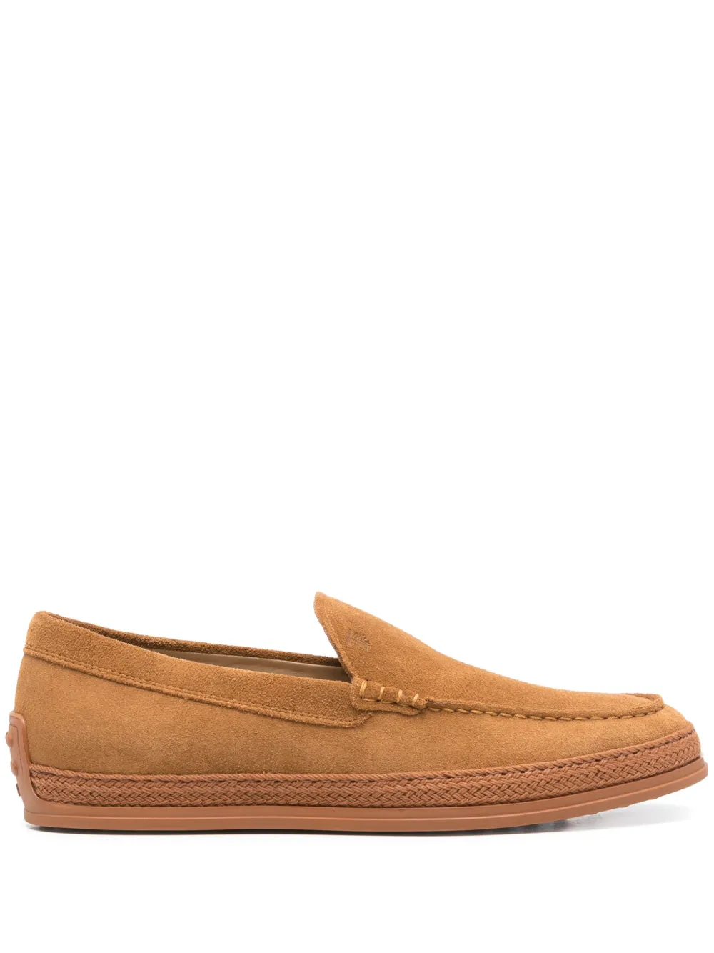 Tod's suede loafers Brown