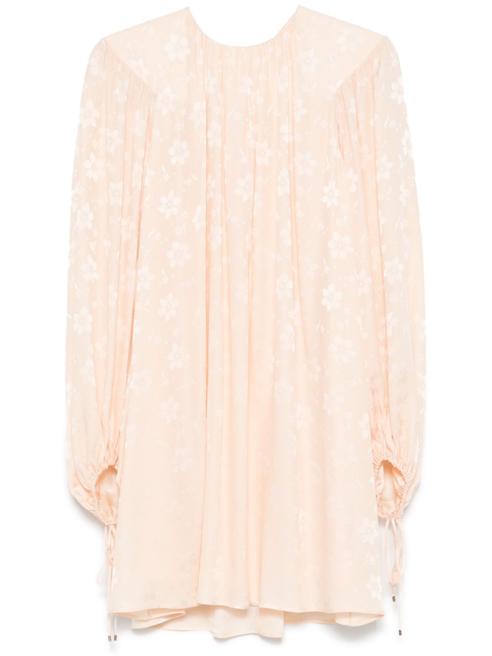 Chloé jacquard silk mini dress