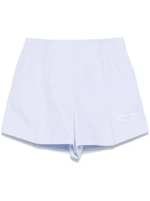 Givenchy shorts con logo bordado