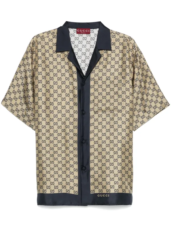 Gucci printed shirt on sale