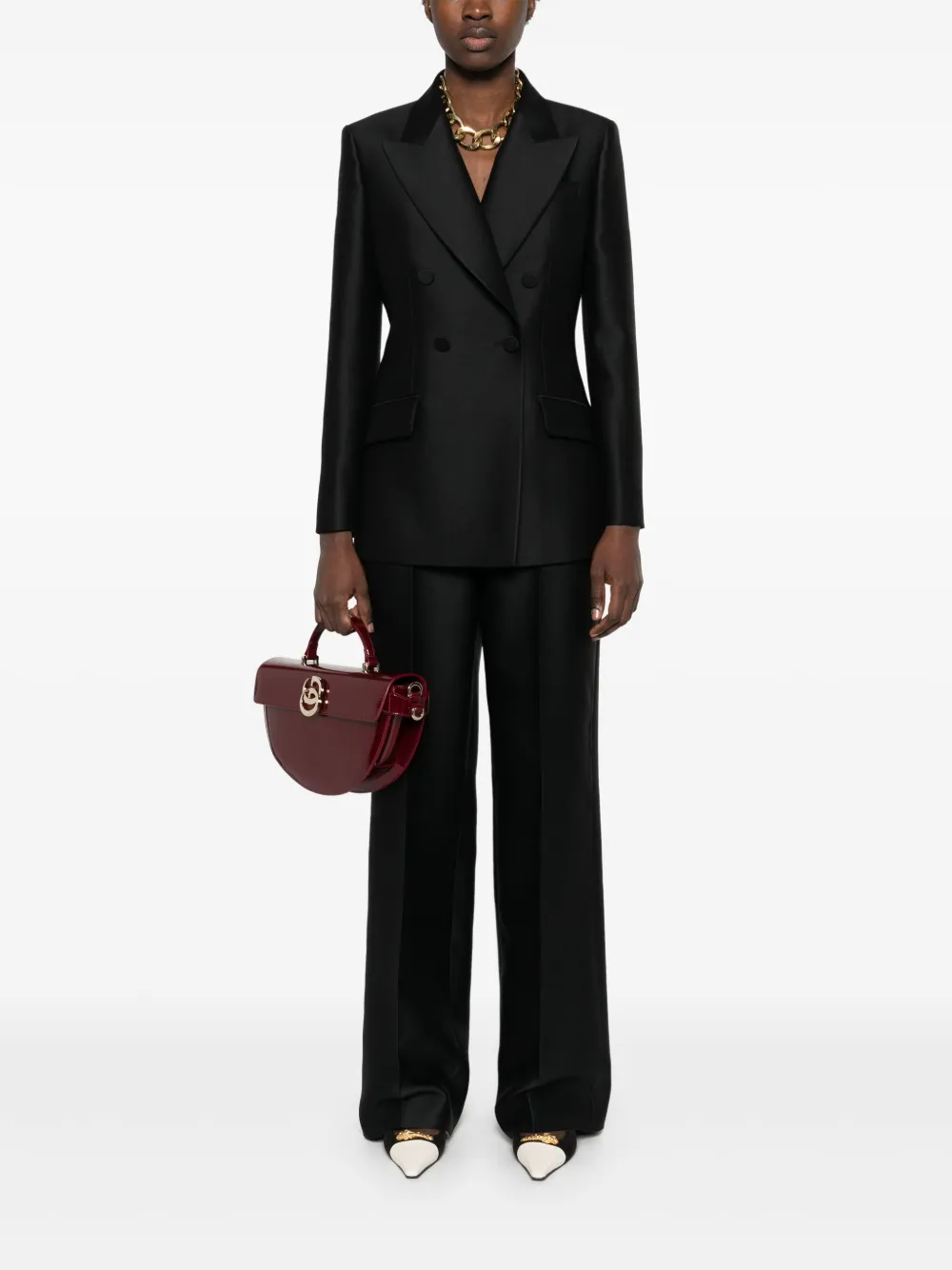 Gucci Gabardine blazer - Zwart