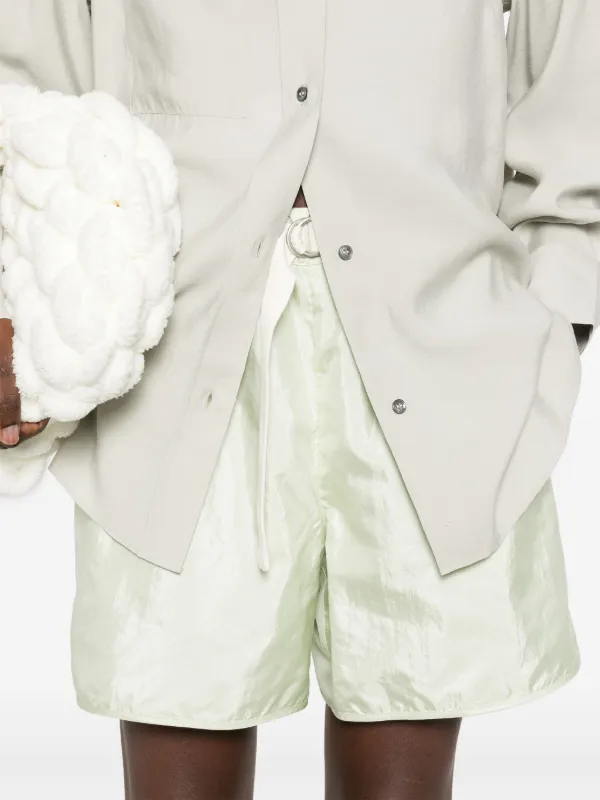 JIL SANDER ベルテッドショーツ Jil Sander ベルテッド ショートパンツ | ブラック | FARFETCH JP