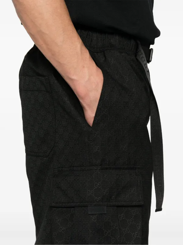 Gucci GG Cargo Pants | Black | FARFETCH