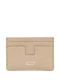 TOM FORD leather card holder - Neutrals