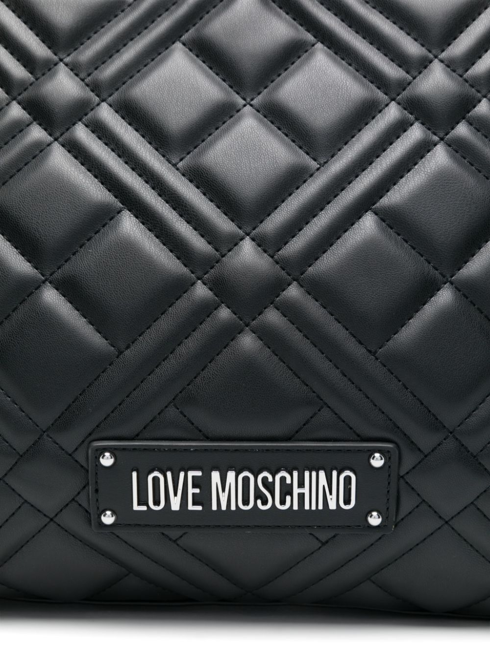 LOVE MOSCHINO 绗缝手提包 