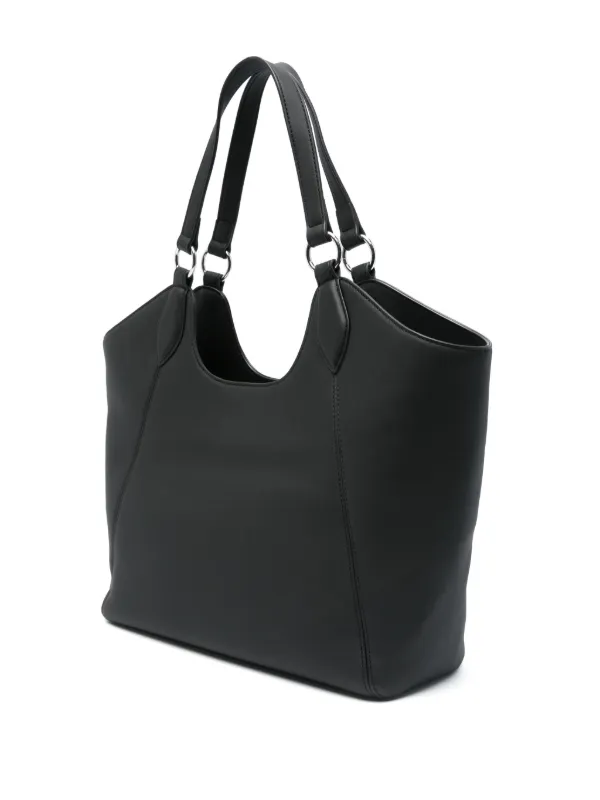 Love Moschino ロゴ ハンドバッグ | ブラック | FARFETCH JP