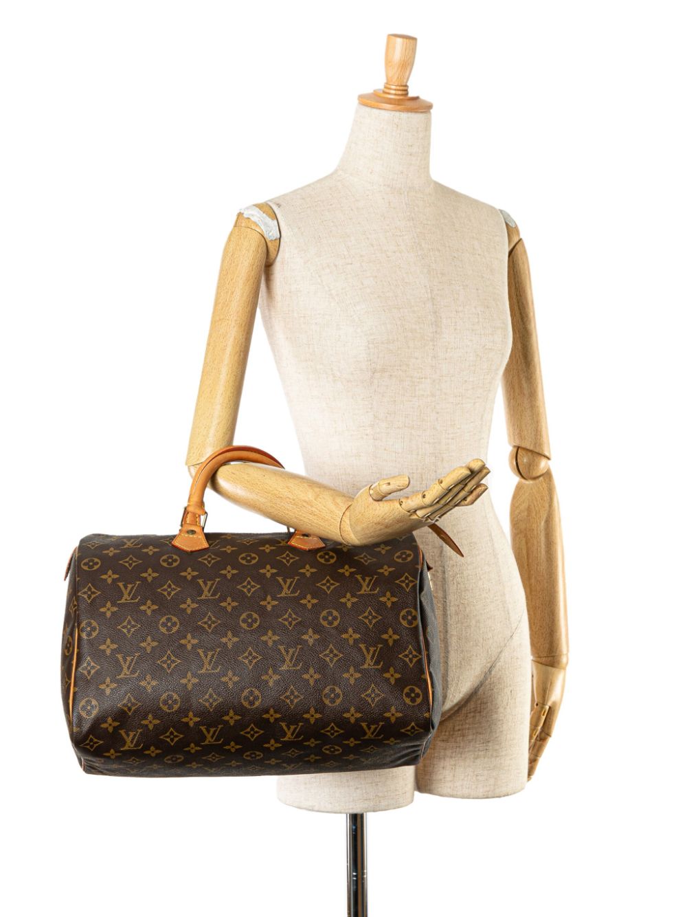 Louis Vuitton Pre-Owned 1996 Monogram Speedy 35 boston bag - Bruin