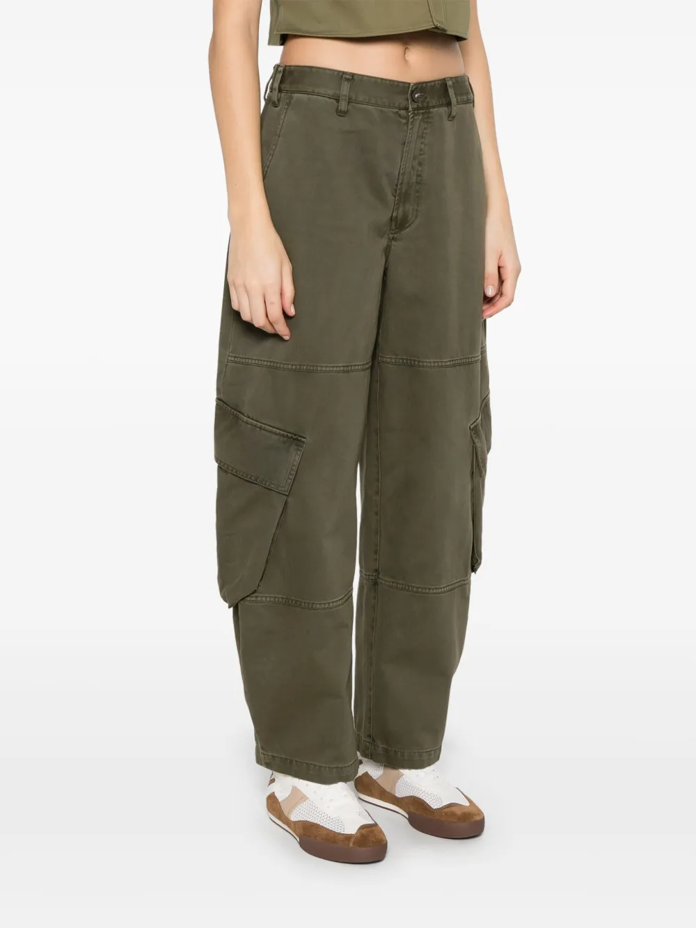 FRAME Bubble cargo broek Groen