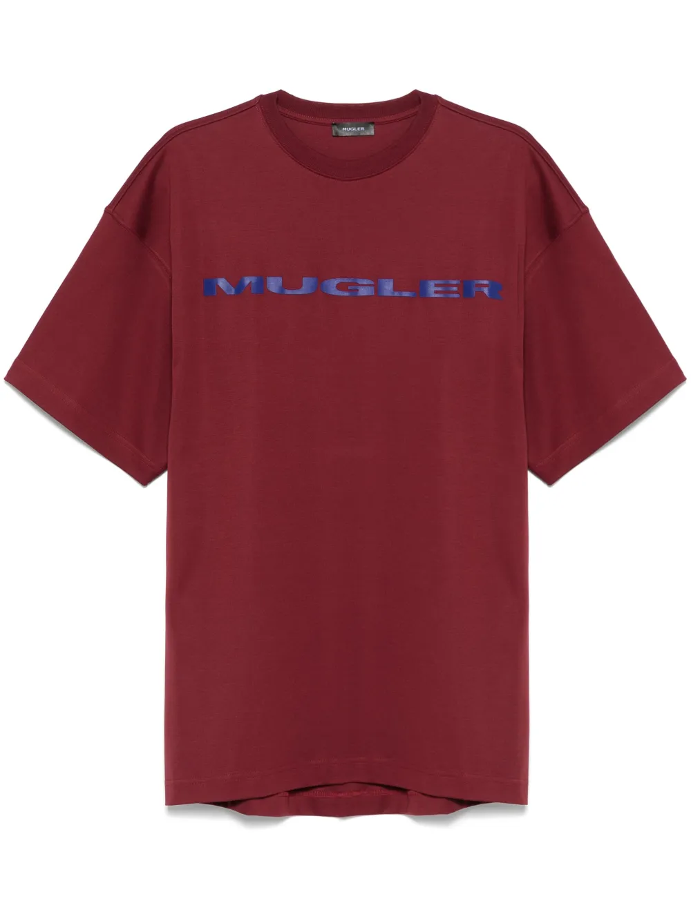 Mugler playera con aplique del logo | rojo | Image 1