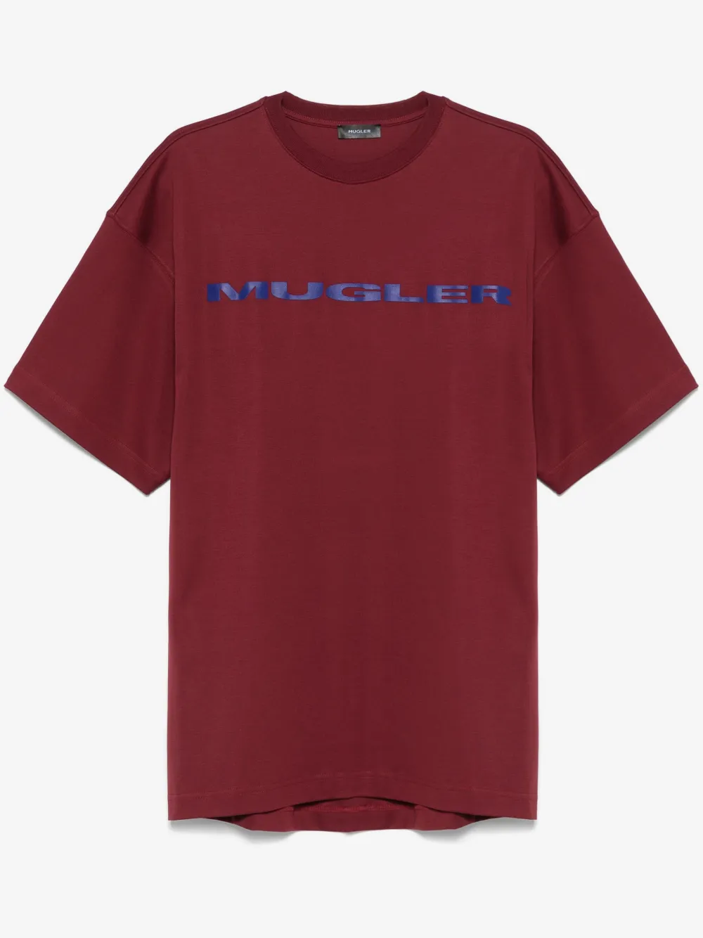 Mugler logo-appliqué T-shirt | Red | Image 1