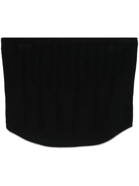 Mugler boning-detail top