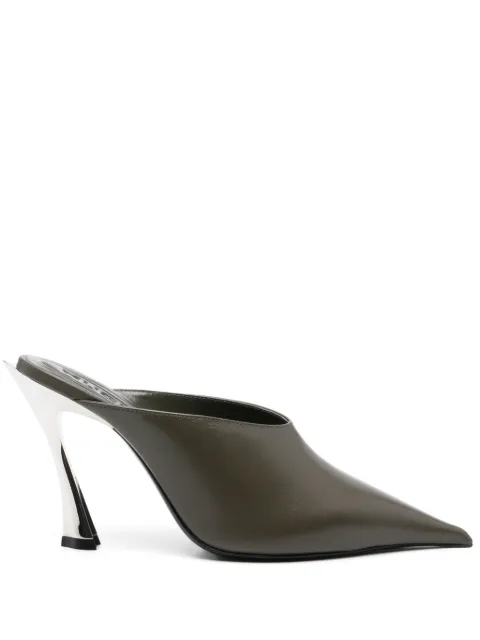 Mugler 105mm nappa mules