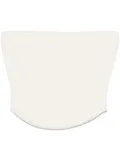 Mugler boning-detail top - White
