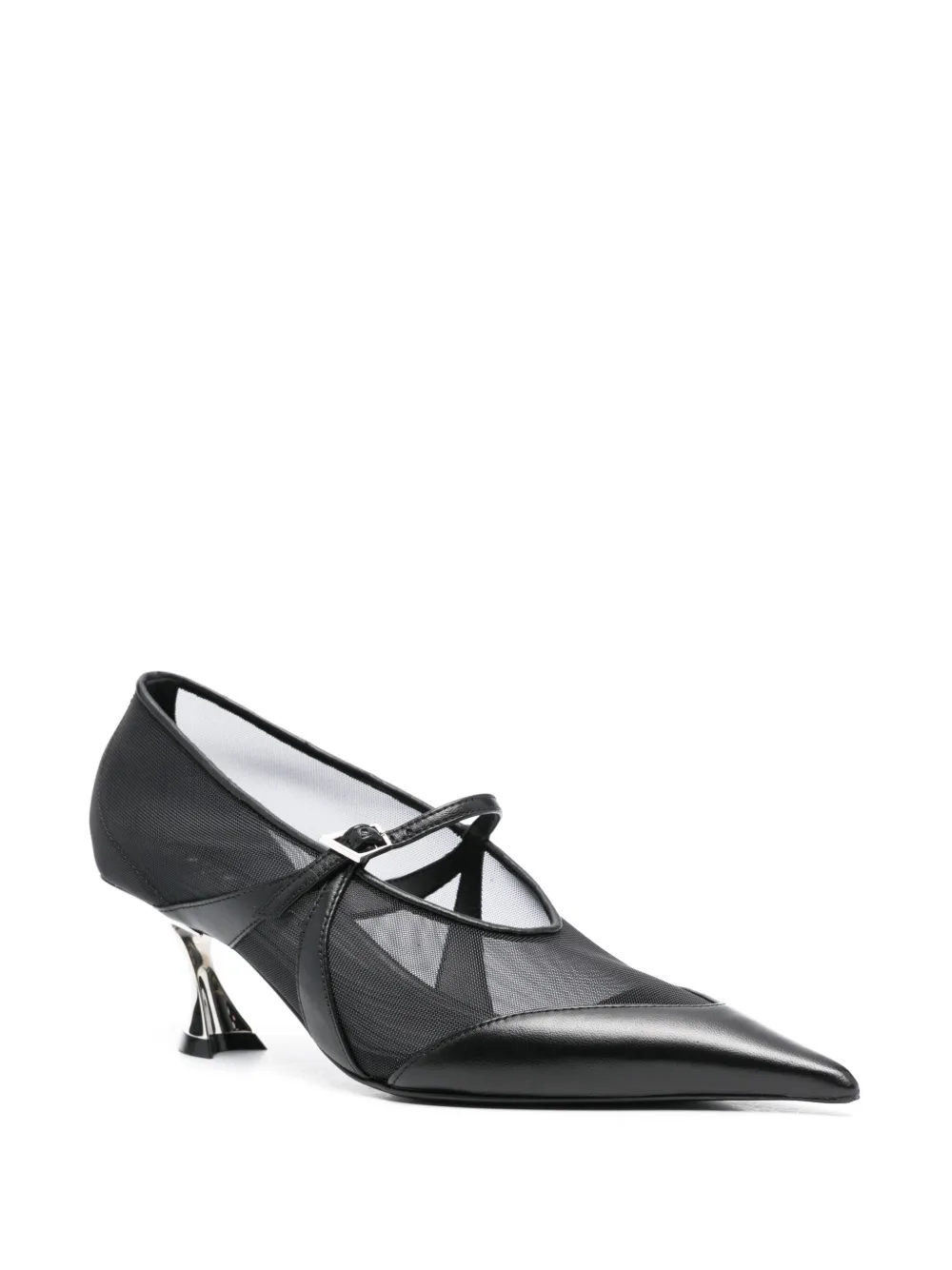 Mugler 65mm Fang pumps - Zwart