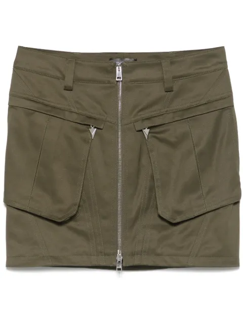 Mugler falda corta estilo cargo
