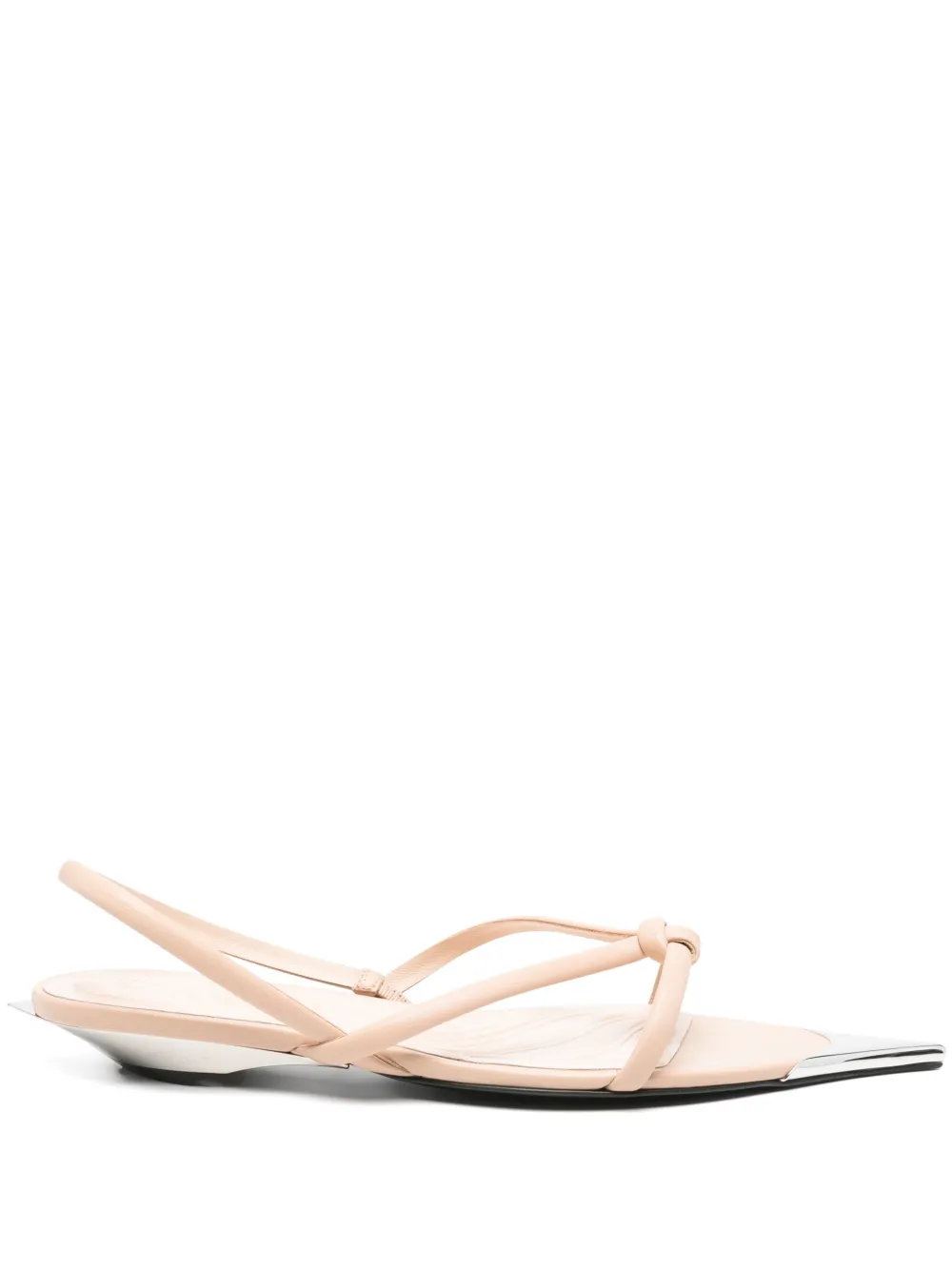 Mugler fang flats Neutrals