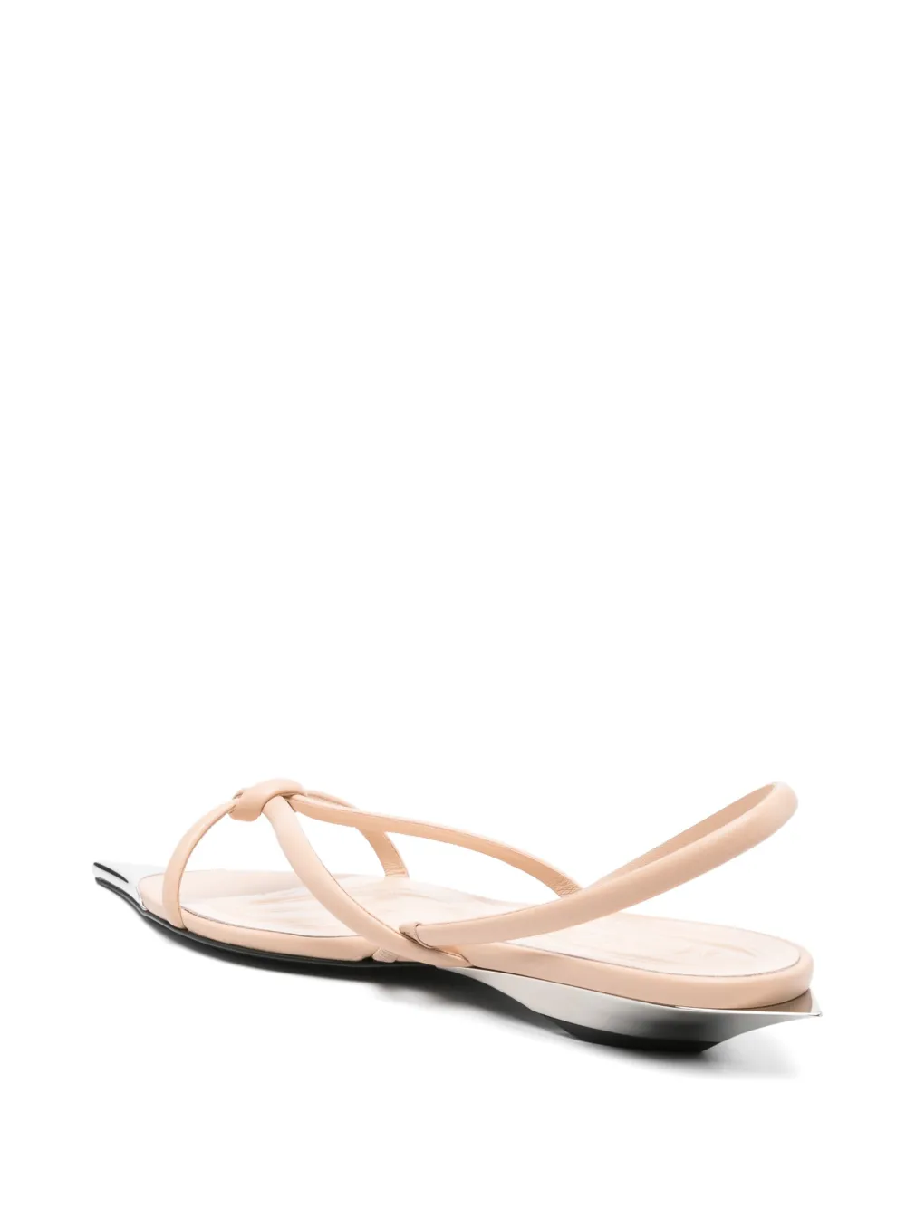 Mugler fang flats Neutrals