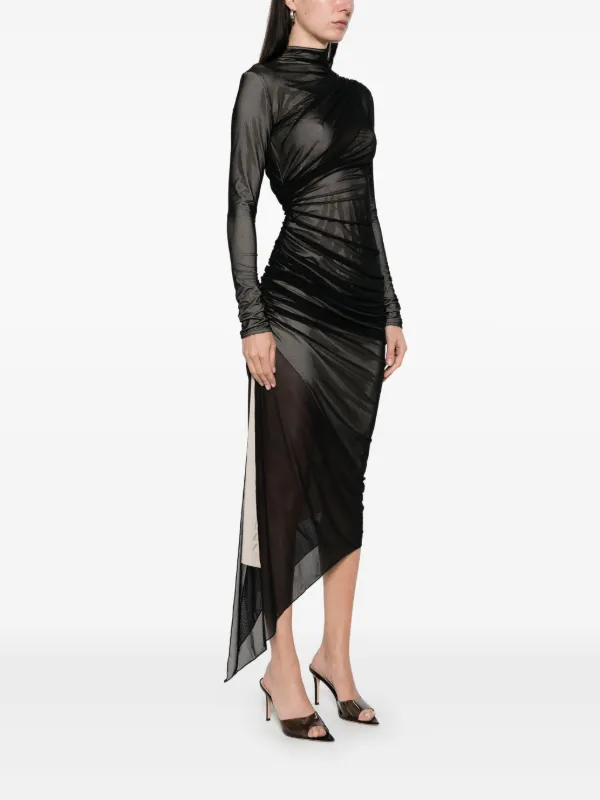 lamb leather dress LAMB LEATHER SPAGETTI STRAP DRESS – ROAR212.com main image 1