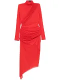 Mugler asymetrical double-layered dress