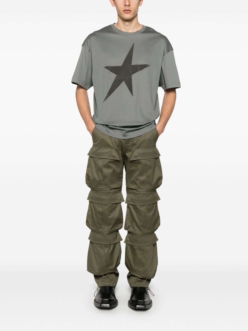 Mugler Cargo broek - Groen